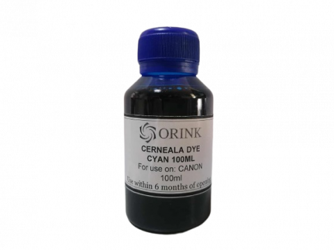 Cartuse imprimante inkjet - Cerneala universala CANON Cyan /ORINK (100ml)