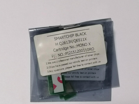 Piese - componente imprimante - Chip compatibil HP Q2613X / Q6511X – MONO X pentru cartus toner