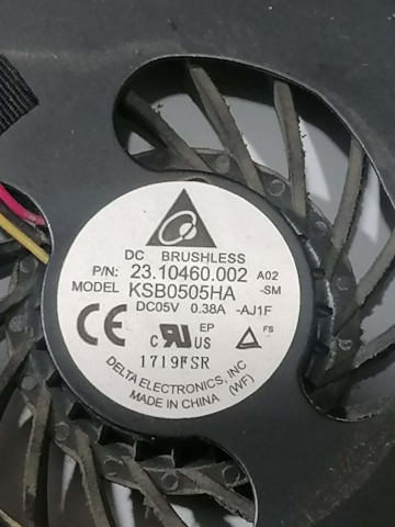 Cooler laptop Dell 15R N5110 – Modele 0J1VPC / KSB0505HA [2]