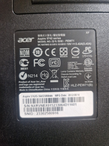 Cooler si Radiator Laptop Acer Aspire 5742G PEW71 Delta KSB06105HA AT0FO0020, Second Hand, 12 luni garantie [1]
