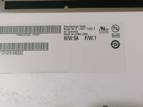 Display laptop 14" B140XTN02.E [1]