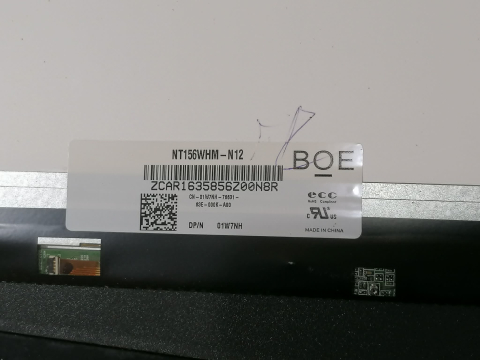 Display laptop slim 15.6 inch, 30 pini, model NT156WHM-N12, HD, Second Hand [1]