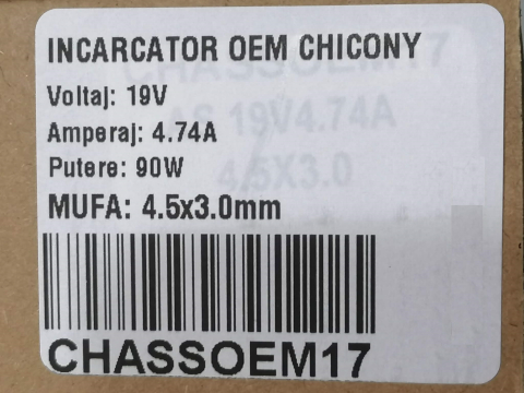 Incarcator OEM Asus P751JF / PU451JF / PU551JF / B451JA / 19V 4.74A 90W [2]