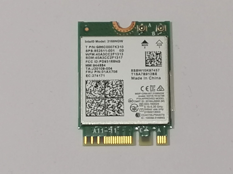 Intel 3168NGW – Placa wifi + Bluetooth M.2 NGFF 802.11ac pentru laptop [1]