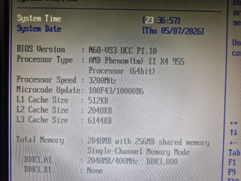 Kit PC ASRock N68-VS3 UCC + AMD Phenom II X4 955 + Cooler – Second [2]