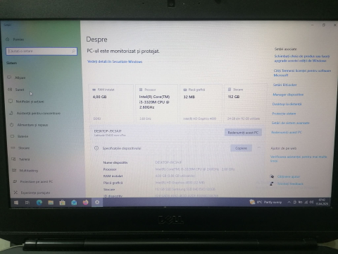 Laptop Dell Latitude E5430 – i5‑3320M – 4GB RAM – SSD 120GB – Second Hand – Testat [2]