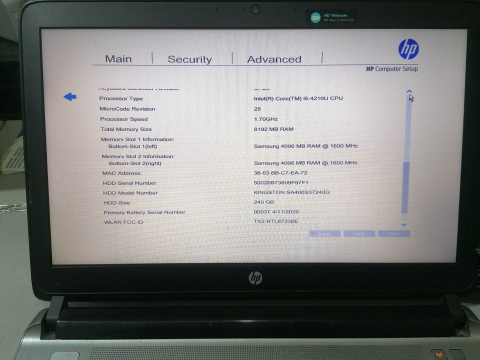 Laptop HP ProBook 430 G2 – i5‑4210U – 8GB DDR3 – SSD 240GB – Second Hand – Testat [3]