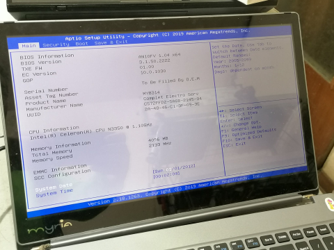 Laptop Myria MY8314GY – Pentru piese sau reparat [7]