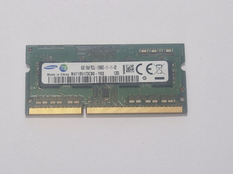 Memorii RAM - Memorie laptop Samsung 4GB DDR3L – Second Hand
