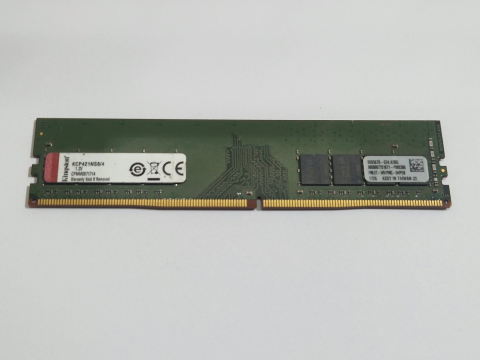Memorii RAM - Memorie RAM DDR4 4GB Kingston KCP42/1NSB/4 – 2400MHz – PC – Second Hand
