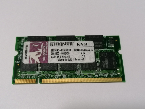 Memorii RAM - Memorie RAM Kingston 1GB DDR 400 CL3 / KVR400X64SC3A