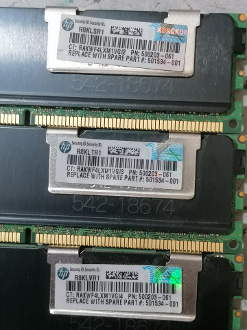 Memorie RAM Server / Workstation – 4GB PC3-10600R 501534-001 MT36JSZF51272PZ-1G4G1HG [1]