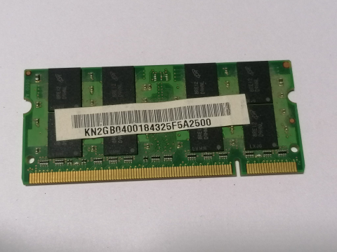 Micron 2GB DDR2 667MHz – Memorie RAM SODIMM 2Rx8 pentru laptop / MT16HTF25664HY‑667E1 [1]