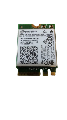 Wifi laptop - Modul Wi-Fi Intel Dual Band Wireless-AC 7265NGW
