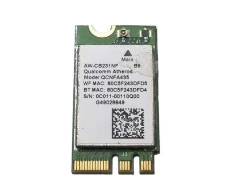 Wifi laptop - Modul Wi-Fi Qualcomm Atheros QCNFA435 / AW-CB231NF  M.2 NGFF, 802.11ac