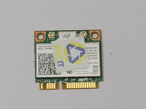 Modul WiFi Intel Dual Band Wireless‑AC 7260HMW – Half Mini PCI‑E – Bluetooth 4.0 – Second Hand [0]