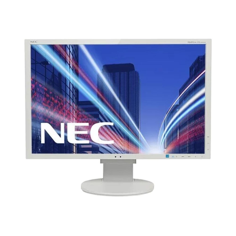 Monitoare second hand - Monitor NEC MultiSync EA244WMi Silver – 24 inch – IPS – Full HD – HDMI – Second