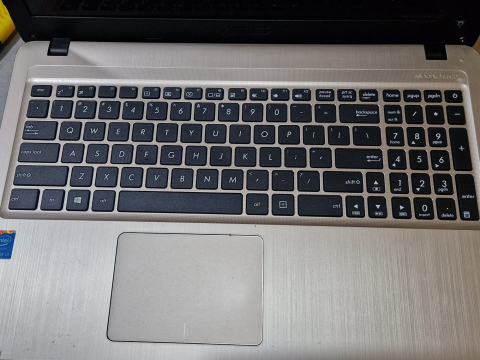 Tastaturi laptop - Palmrest cu Tastatura Laptop Asus X540 X540L X540LA X540S Layout US Argintiu, 13NB0B01AP0301, Second Hand