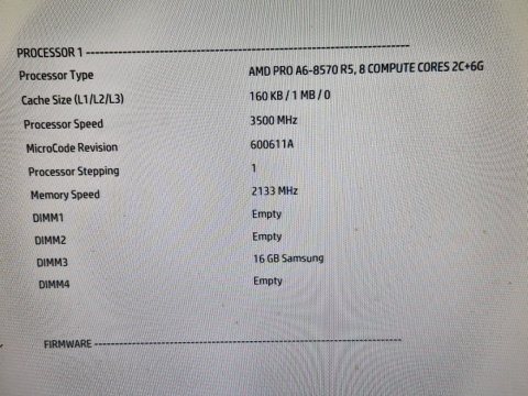 Placa de baza HP EliteDesk 705 G3 SFF + Procesor AMD PRO A6-8570 + Cooler – Second [3]
