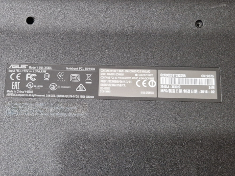 Placa de Baza Laptop Asus X540LA Intel Core i3-4005U 1.70GHz DAXKABMB6A0 REV A 60NB0B00-MB2000-203, Second Hand [4]