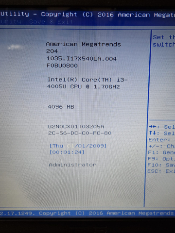 Placa de Baza Laptop Asus X540LA Intel Core i3-4005U 1.70GHz DAXKABMB6A0 REV A 60NB0B00-MB2000-203, Second Hand [5]
