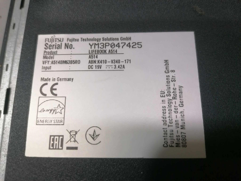 Placa de baza laptop Fujitsu Siemens A512 [1]