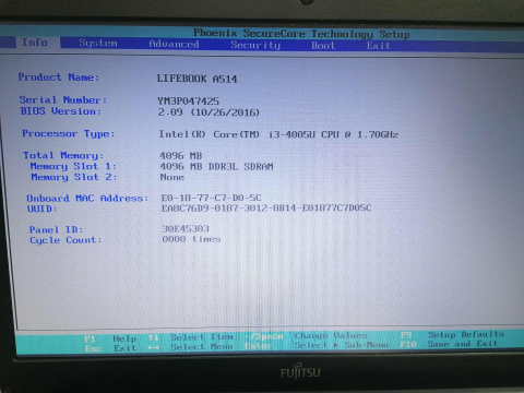 Placi de baza - Placa de baza laptop Fujitsu Siemens A512