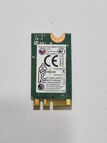 Placa Retea WiFi si Bluetooth Laptop Qualcomm Atheros QCNFA335 DW1707 0VRC88, M.2 NGFF, Second Hand [1]