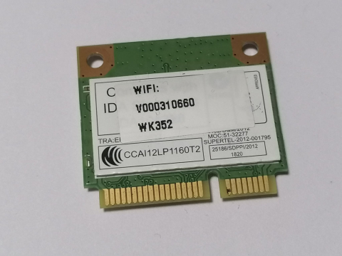 Wifi laptop - Qualcomm Atheros QCWB335 – Placa wifi Mini PCI‑E 802.11b/g/n + Bluetooth pentru laptop