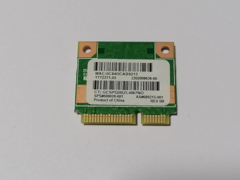 Wifi laptop - Ralink RT3290 – Placa wifi Mini PCI‑E 802.11b/g/n pentru laptop