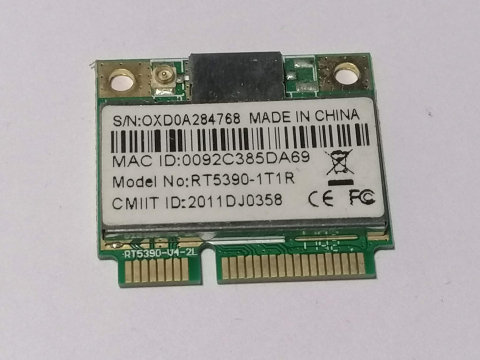 Wifi laptop - Ralink RT5390 – Placa wifi Mini PCI‑E 802.11b/g/n pentru laptop