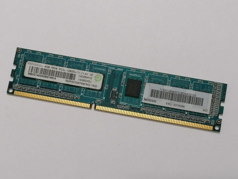 Memorii RAM - Ramaxel 4GB DDR3L 1600MHz – Memorie RAM DIMM 1Rx8 pentru desktop (Lenovo OEM)