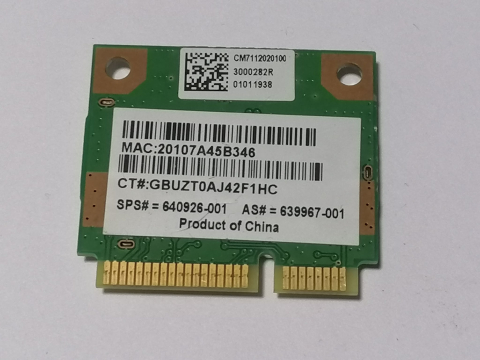 Realtek RTL8188CE – Placa wifi Mini PCI‑E 802.11b/g/n pentru laptop [1]