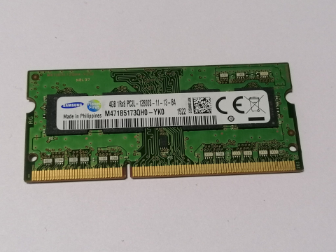 Memorii RAM - Samsung 4GB DDR3L 1600MHz – Memorie RAM SODIMM laptop