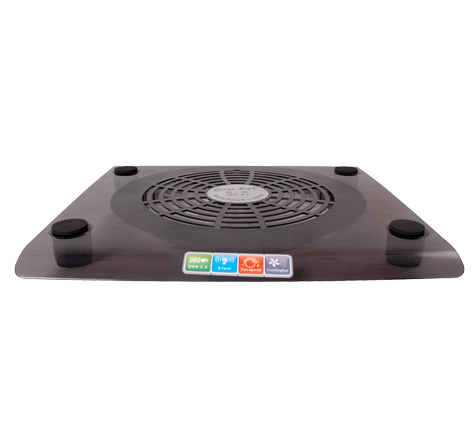 Periferice PC - Laptop - Suport Răcire Laptop Intex IT-CP07 – Ventilator Silențios, LED, USB