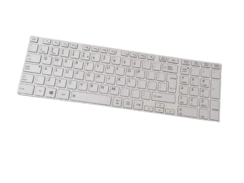 Tastaturi laptop - Tastatura alba Toshiba Satellite C855 - 1V8 – Originala