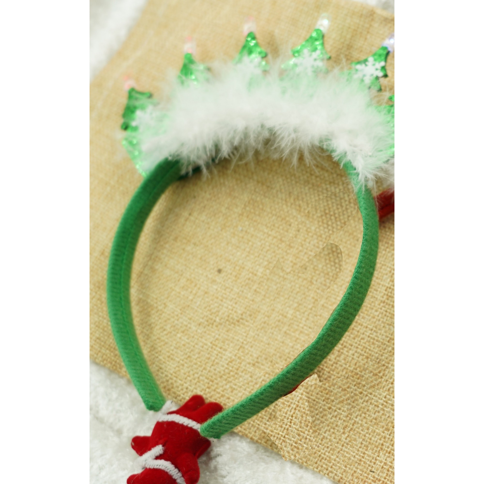 Bentita/cerc de Craciun, culoare verde, marime standard, Flippy [4]