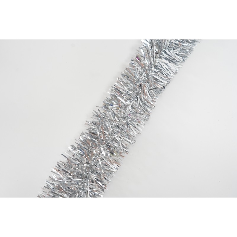 Beteala Craciun, Flippy, argintiu, marimea: 2 m x 5 cm material:folie PVC, interior/exterior [7]