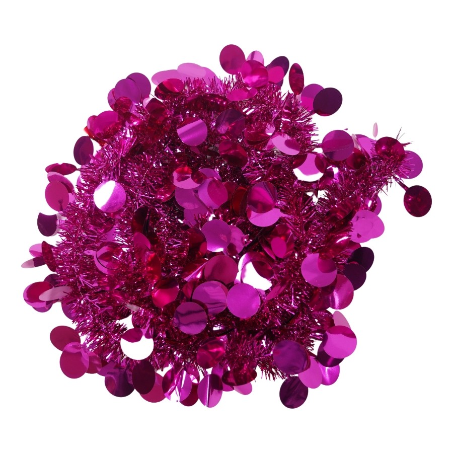 Beteala Craciun - Beteala Craciun, Flippy, roz, marimea: 2 m x 11 cm material:folie PVC, interior/exterior