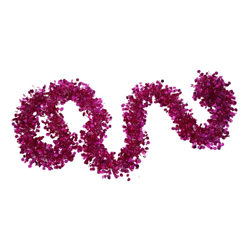 Beteala Craciun - Beteala Craciun, Flippy, roz, marimea: 2 m x 9 cm material:folie PVC, interior/exterior