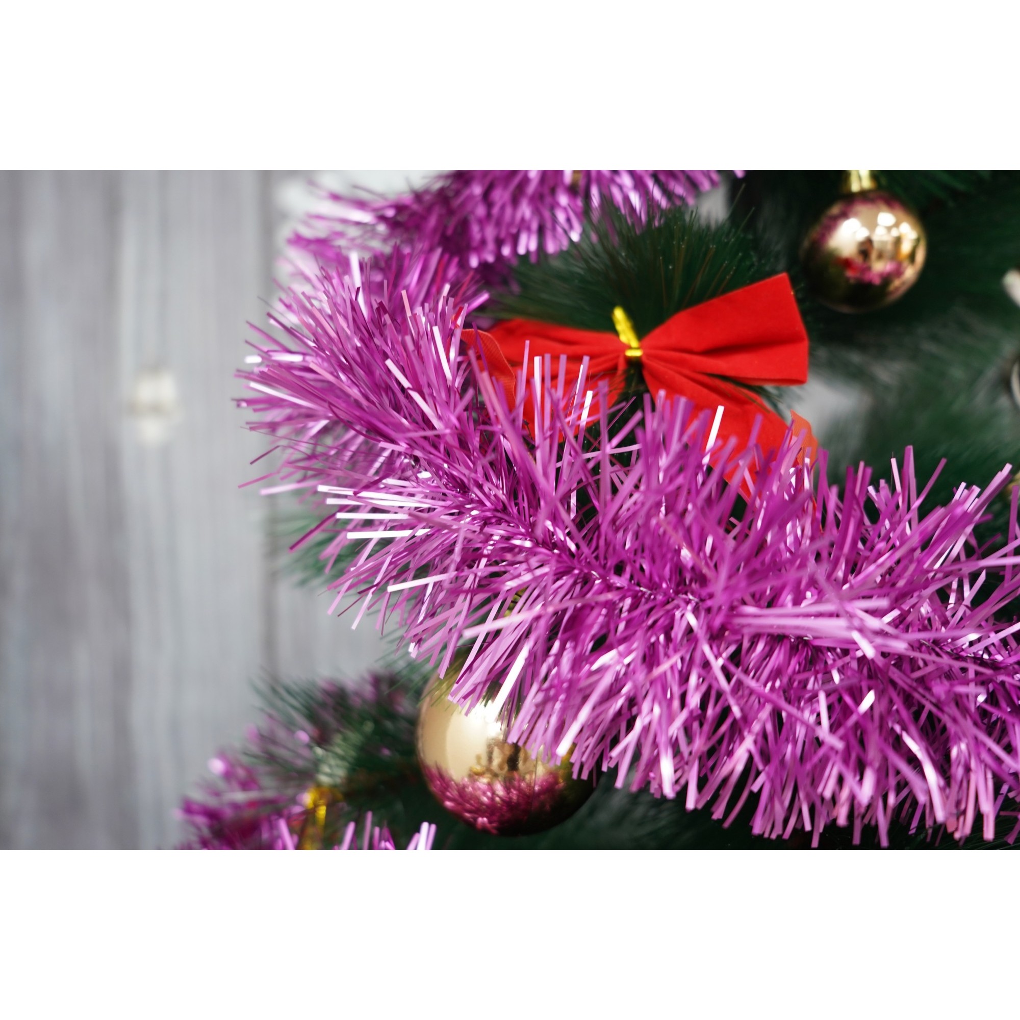 Beteala Craciun, Flippy, roz, marimea: 2 m x 9 cm material:folie PVC, interior/exterior [4]