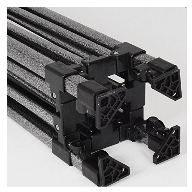 Cort pliabil pentru Evenimente Flippy, cadru metalic pentru curte si gradina, pereti laterali, 300 x 450 cm, Alb [4]