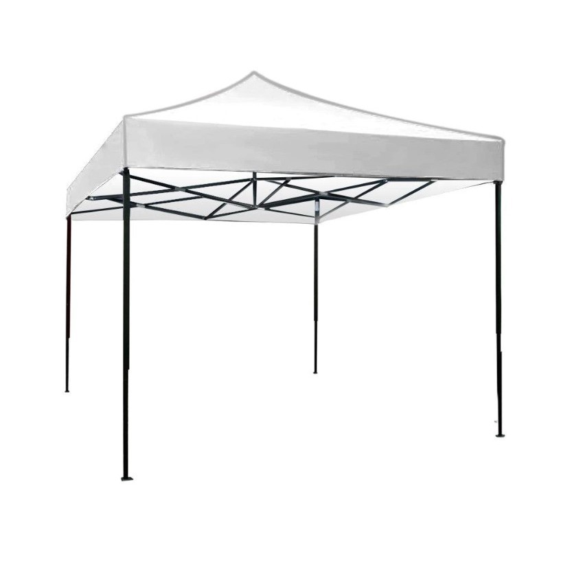 Corturi Evenimente si Articole Camping - Cort pliabil pentru Evenimente Flippy, cadru metalic pentru curte si gradina, pereti laterali, 300 x 450 cm, Alb