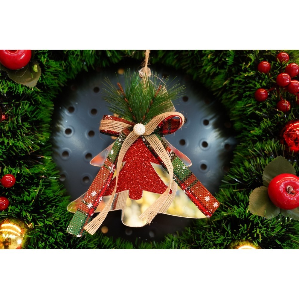 Ornament brad, Flippy, Brad, Argintiu, Lucios, 14*15CM, Acril, Interior/ Exterior [8]