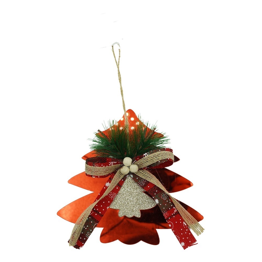 Ornamente Brad - Ornament brad, Flippy, Brad, Rosu, Lucios, 14*16CM, Acril, Interior/ Exterior