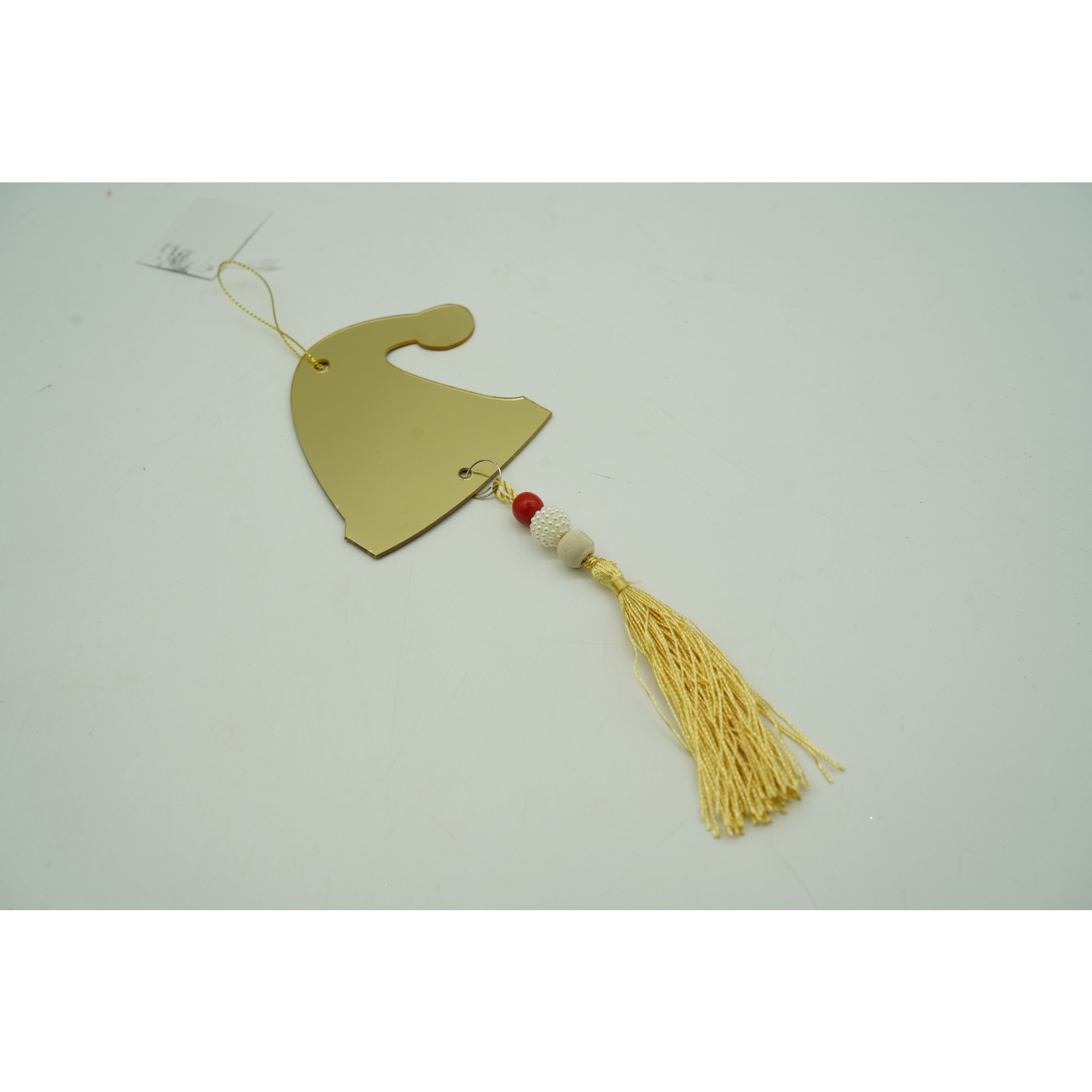 Ornament brad, Flippy, Caciulita, Auriu, Lucios, 8*25CM, Acril, Interior/ Exterior [5]