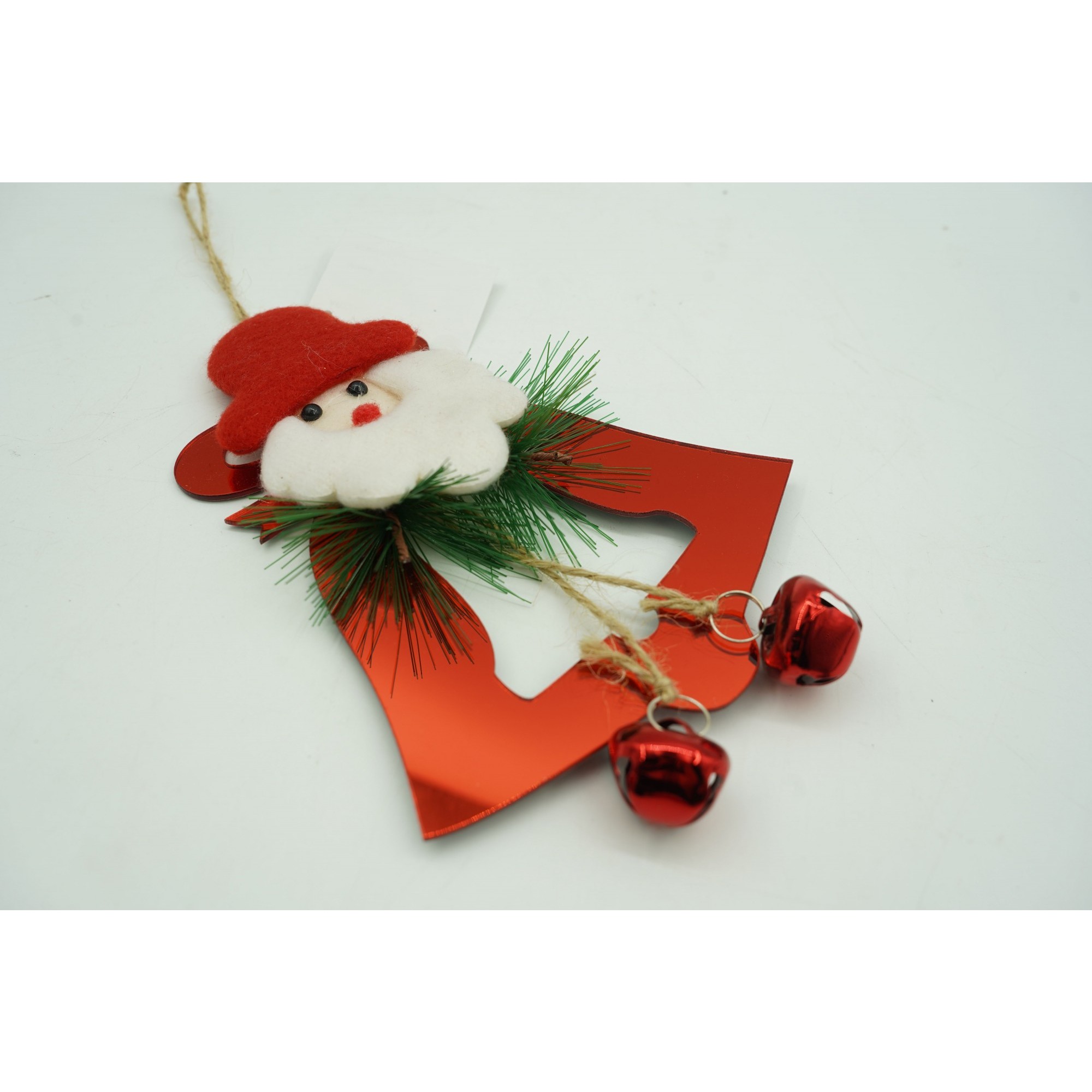 Ornament brad, Flippy, Clopotel, Rosu, Lucios, 15*20CM, Acril, Interior/ Exterior [2]