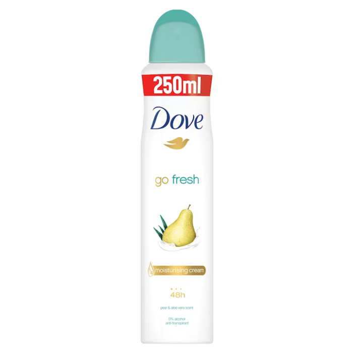 Deodorant spray Dove Go Fresh Pear & Aloe Vera, 250 ml [1]