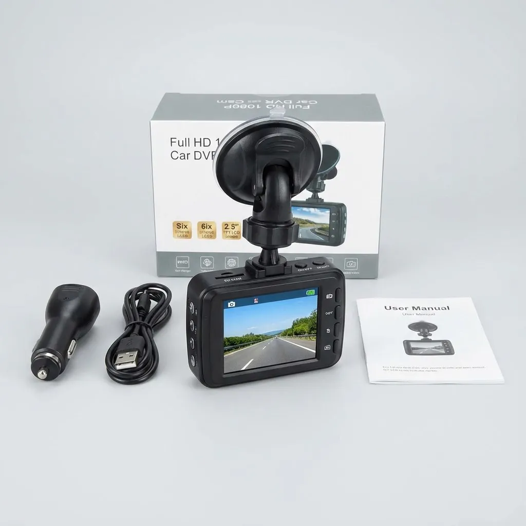 Accesorii Auto - Cameră DVR Auto Full HD 1080P – Senzor Sony, Night Vision și Monitorizare Martor în Trafic
