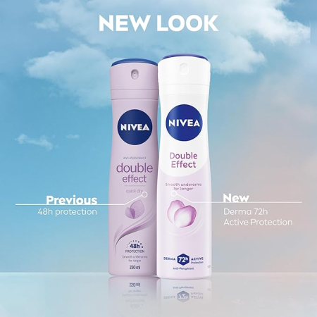 Ingrijire personala - Deodorantul Nivea Double Effect antiperspirant 200 ml